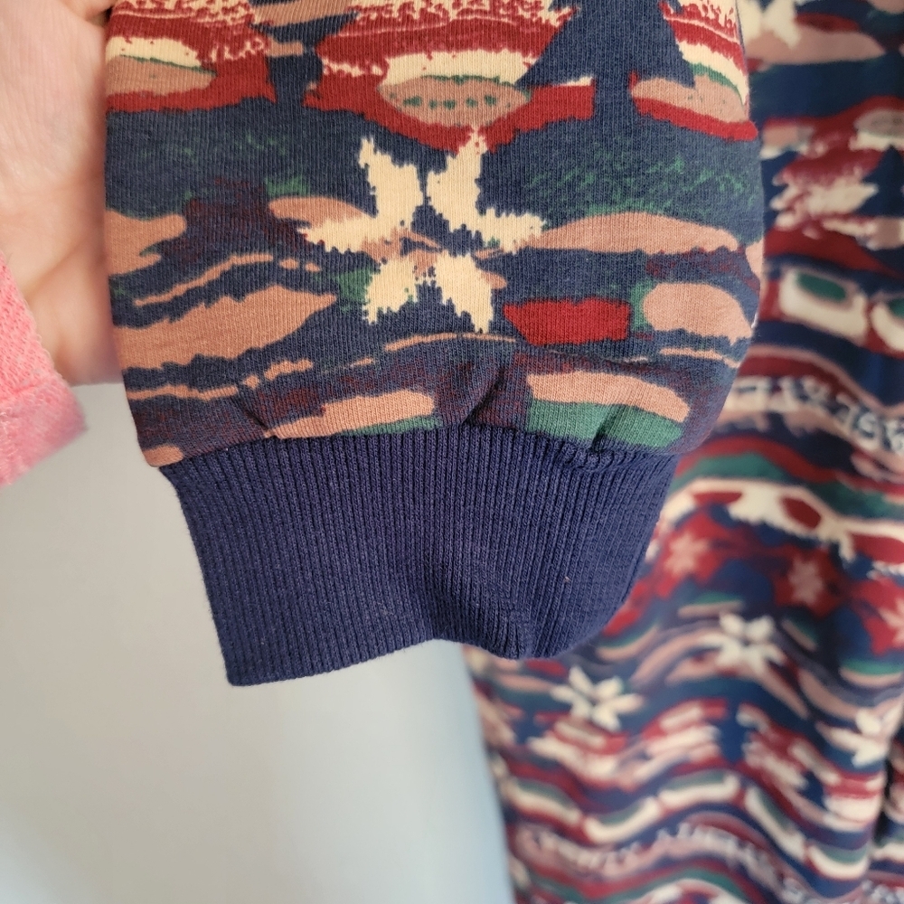 NWT Savage X Fenty Forever Savage Hooded Jumpsuit Red Cognac Cabin Print Size M - Picture 4 of 14